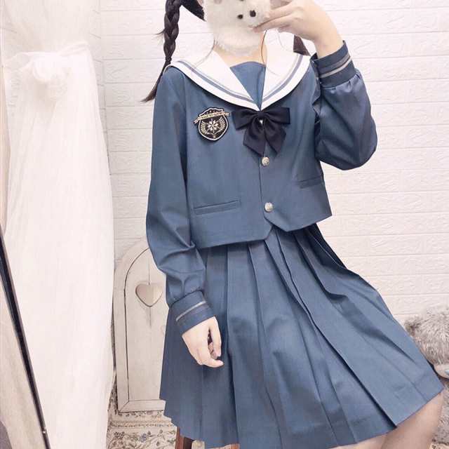 JK セーラー服長袖スーツコスプレ制服ハロウィン男コスプレ仮装半袖